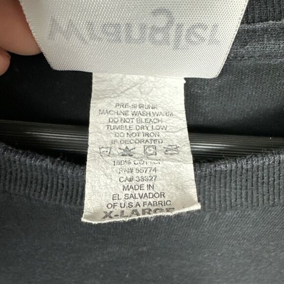 Jack Daniels Wrangler men’s size XL western bull Graphic Crew Neck - Picture 4 of 9